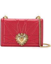 Dolce & Gabbana - Large Quilted Devotion Shoulder Bag - Lyst