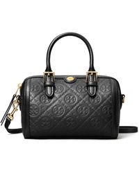 Tory Burch - Petite T Monogram Barrel Bag - Lyst