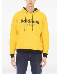 Baldinini - Logo-Print Drawstring Hoodie - Lyst