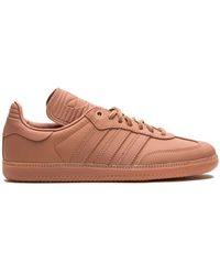 adidas - X Pharrell Humanrace Humanrace Samba "Terracotta" Sneakers - Lyst