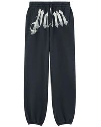 Palm Angels - Big Waist Logo Sweatpants - Lyst