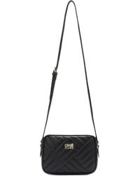 Roberto Cavalli - Quilted Logo Shoulder Bag - Lyst