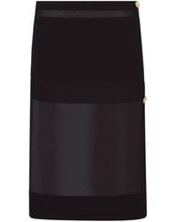 Proenza Schouler - Semi-sheer Chiffon Skirt - Lyst