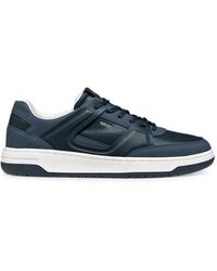 Geox - Sedral Court Panelled Sneakers - Lyst
