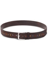 Orciani - Patterned Leather Belt - Lyst