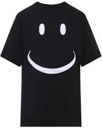 Moschino - Smile Crewneck T-Shirt - Lyst
