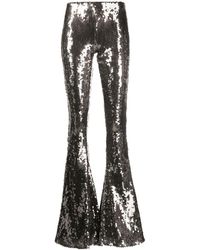 16Arlington - Sequin-embellished Flared Trousers - Lyst