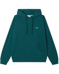 Obey - Graphic-Print Hoodie - Lyst