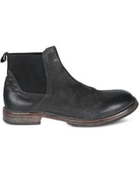 Moma - Leather Chelsea Boots - Lyst