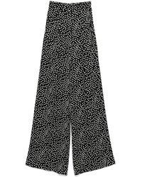 Nissa - Polka Dot-Print Trousers - Lyst