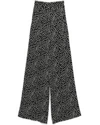 Nissa - Polka Dot-Print Trousers - Lyst
