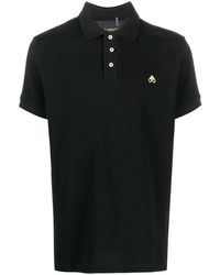Moose Knuckles - Poloshirt mit Logo-Patch - Lyst