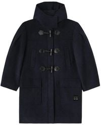 Ganni - Wool Duffle Coat - Lyst