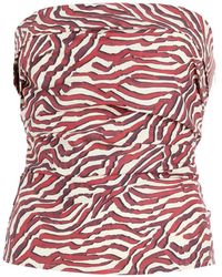 Proenza Schouler - Maisy Strapless Poplin Top - Lyst