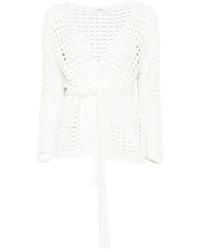Max Mara - Mxpgelo Openwork Cardigan - Lyst