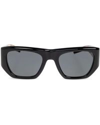 Saint Laurent - Zonnebril Met Logoprint - Lyst