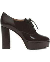 Gianvito Rossi - Vicky Lace-Up Platform Boots - Lyst
