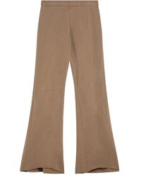 Entire studios - Elasticated-Waist Flared Trousers - Lyst