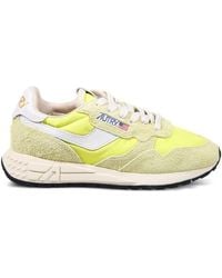 Autry - Lace-Up Sneakers With Logo Print - Lyst