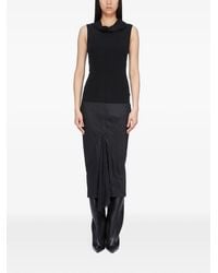 Rick Owens - Robe À Ourlet Asymétrique - Lyst