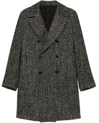 Tagliatore - Arden Double-Breasted Coat - Lyst