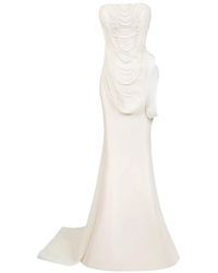 Gaby Charbachy - Robe Longue À Fleurs - Lyst