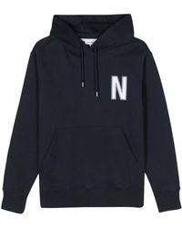 Norse Projects - Arne Hoodie mit Logo-Print - Lyst