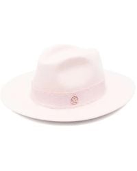 Maison Michel - Henrietta Fedora Hat - Lyst