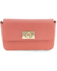 Furla - Mini 1927 Grain-Finish Leather Crossbody Bag - Lyst