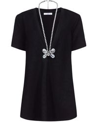 Area - バタフライチャーム シャツドレス - Lyst