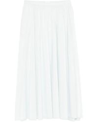 Susanne Bommer - A-Line Midi Skirt - Lyst