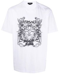 Versace - Camiseta con motivo Medusa Head - Lyst