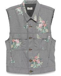BED j.w. FORD - Floral-Pattern Vest - Lyst