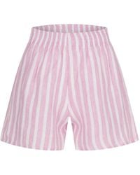 Paramidonna - Short Rayé Cora - Lyst