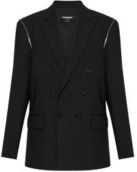 DSquared² - X BETTTER doppelreihiger Blazer mit Reißverschluss - Lyst