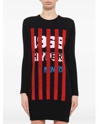 KENZO - Dress With Decorative Stripes - Lyst