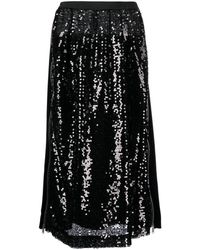 Undercover - Sequinned Maxi Skirt - Lyst