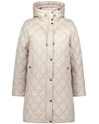 Betty Barclay - Quilted Hooded Coat - Lyst