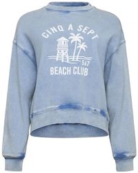 Cinq À Sept - Beach Club Graphic-Print Sweater - Lyst