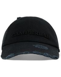 CAMPERLAB - Distressed Logo Cap - Lyst