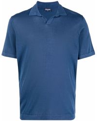 Drumohr - Kurzärmeliges Poloshirt - Lyst