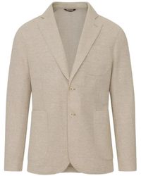 Patrick Assaraf - Blazer Boutonné À Poches À Rabat - Lyst