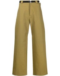 Roa - Wide-leg Cotton Trousers - Lyst
