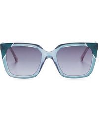 Carolina Herrera - スクエアフレーム サングラス - Lyst
