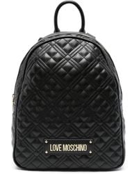 Love Moschino - Rucksack mit Logo - Lyst