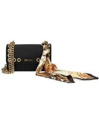 Just Cavalli - Logo-Detail Shoulder Bag - Lyst