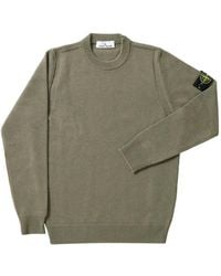 Stone Island - 5100072 Lambswool Sweater - Lyst