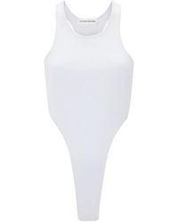 Victoria Beckham - High-Leg Bodysuit - Lyst