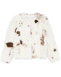 Zimmermann - Hypnotic Spot Shearling Jacket - Lyst
