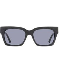 Jimmy Choo - Jo Rectangular-Frame Sunglasses - Lyst
